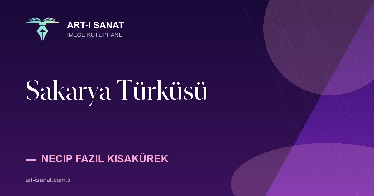 Sakarya Türküsü