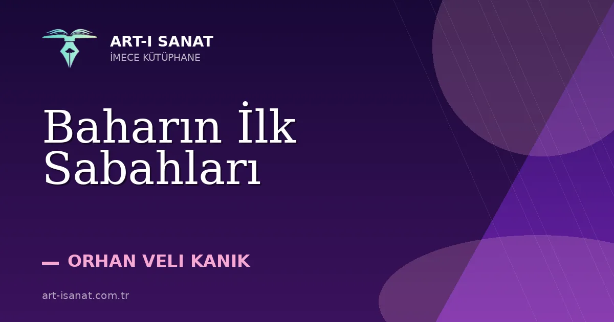 Baharın İlk Sabahları