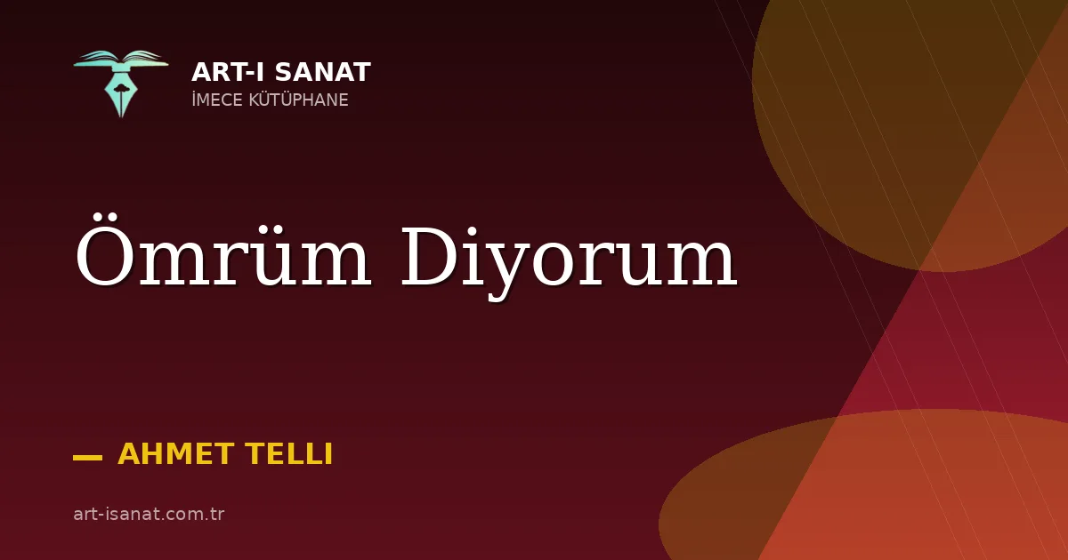Ömrüm Diyorum