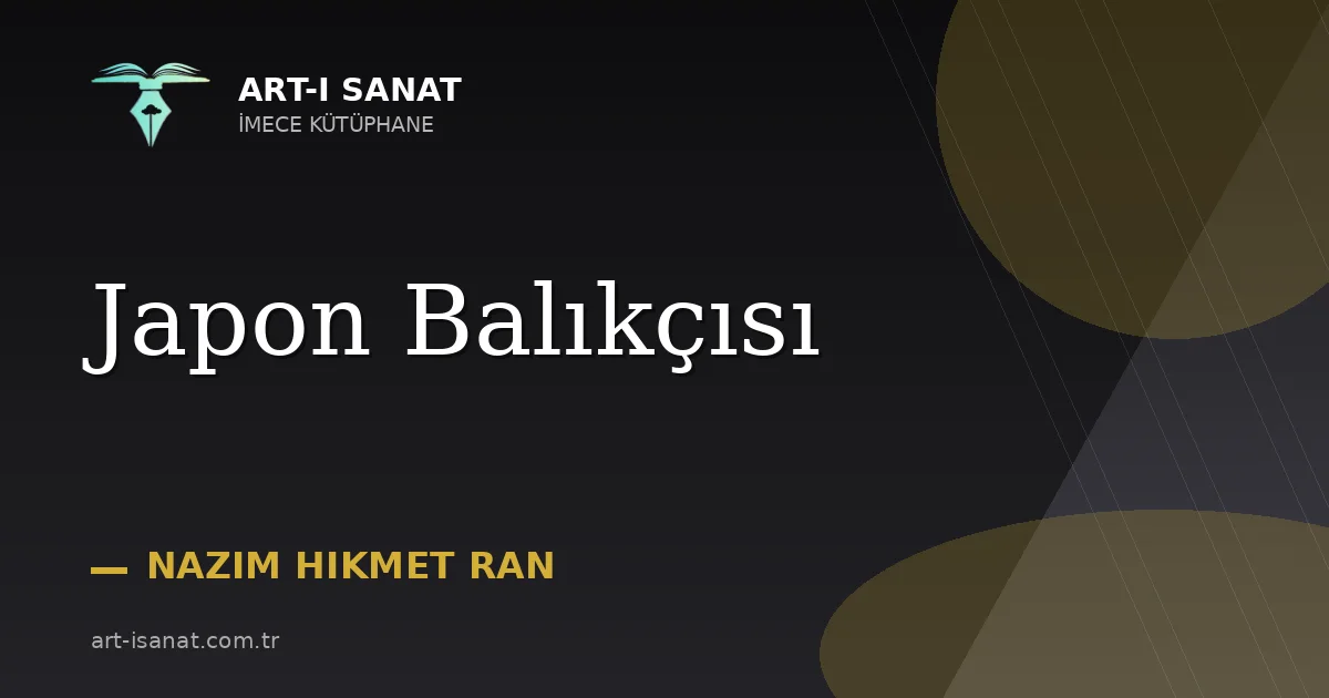 Japon Balıkçısı
