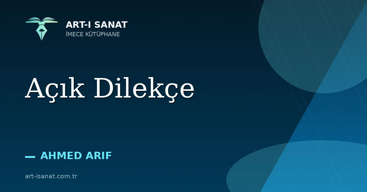 Açık Dilekçe