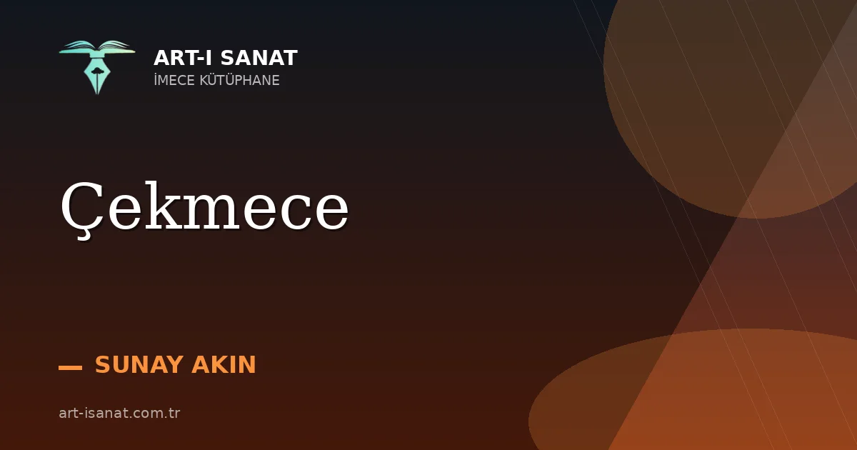 Çekmece