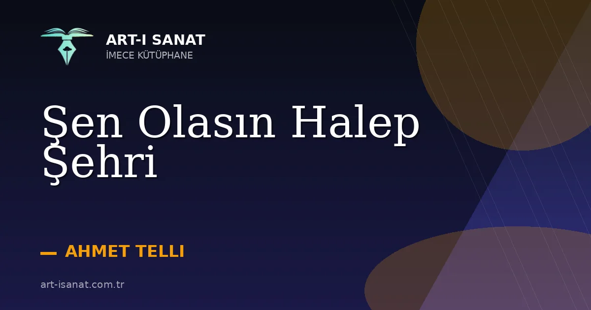 Şen Olasın Halep Şehri