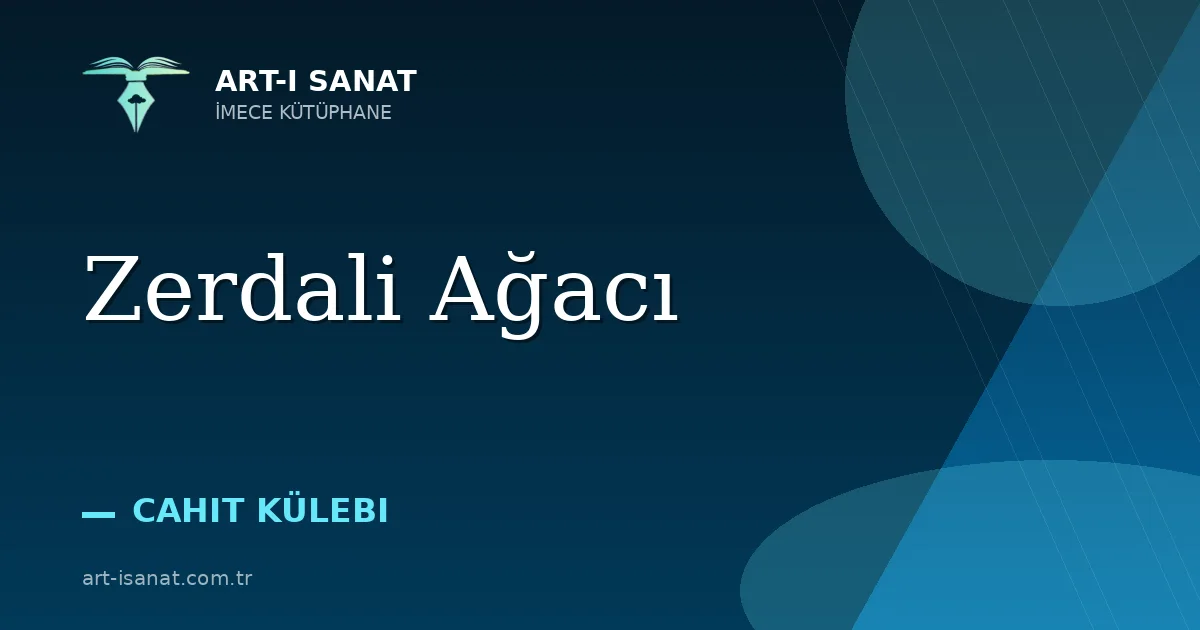 Zerdali Ağacı