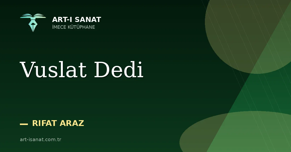 Vuslat Dedi