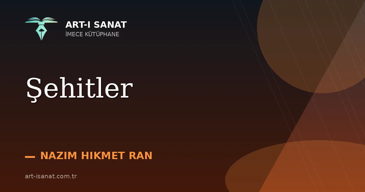 Şehitler