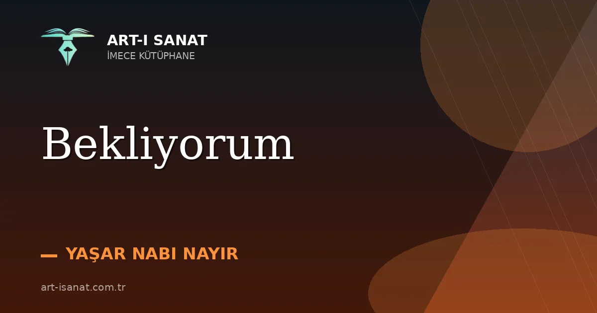 Bekliyorum