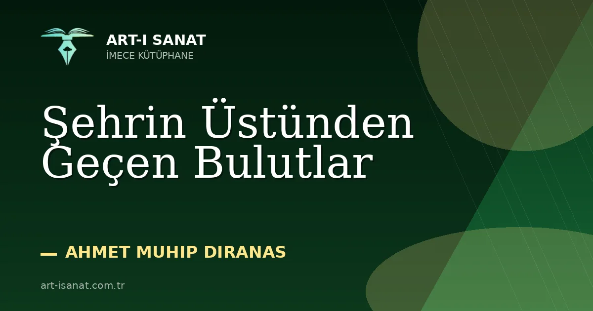 Şehrin Üstünden Geçen Bulutlar