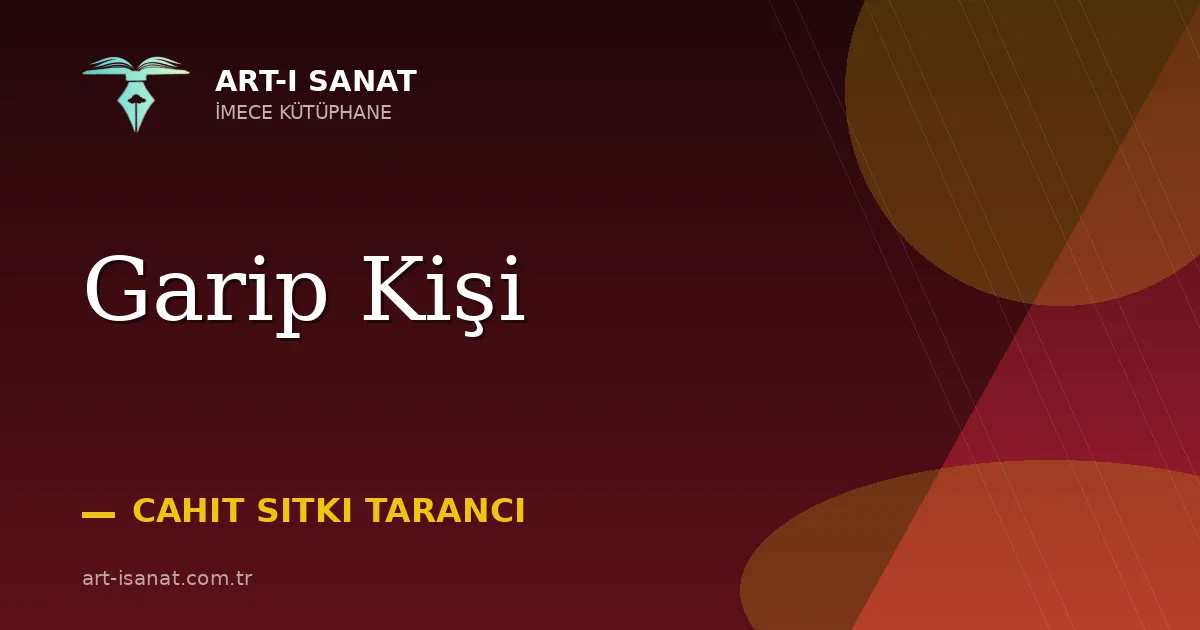 Garip Kişi