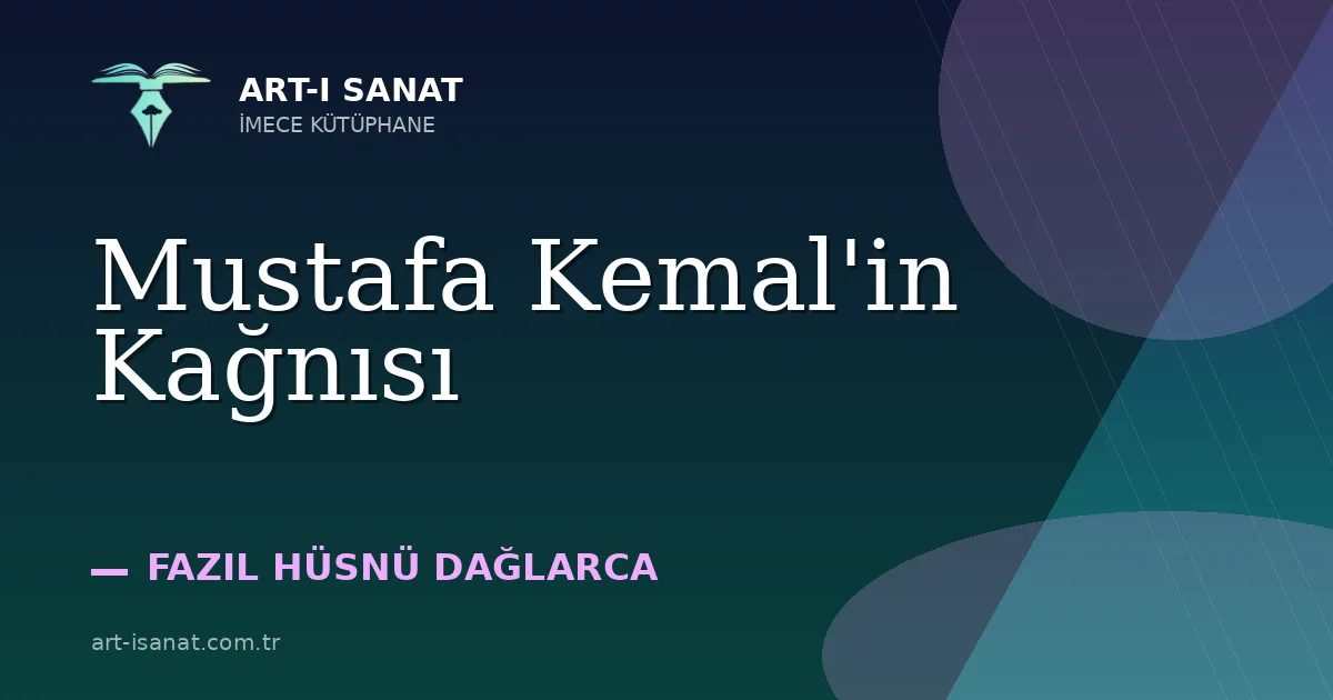 Mustafa Kemal'in Kağnısı