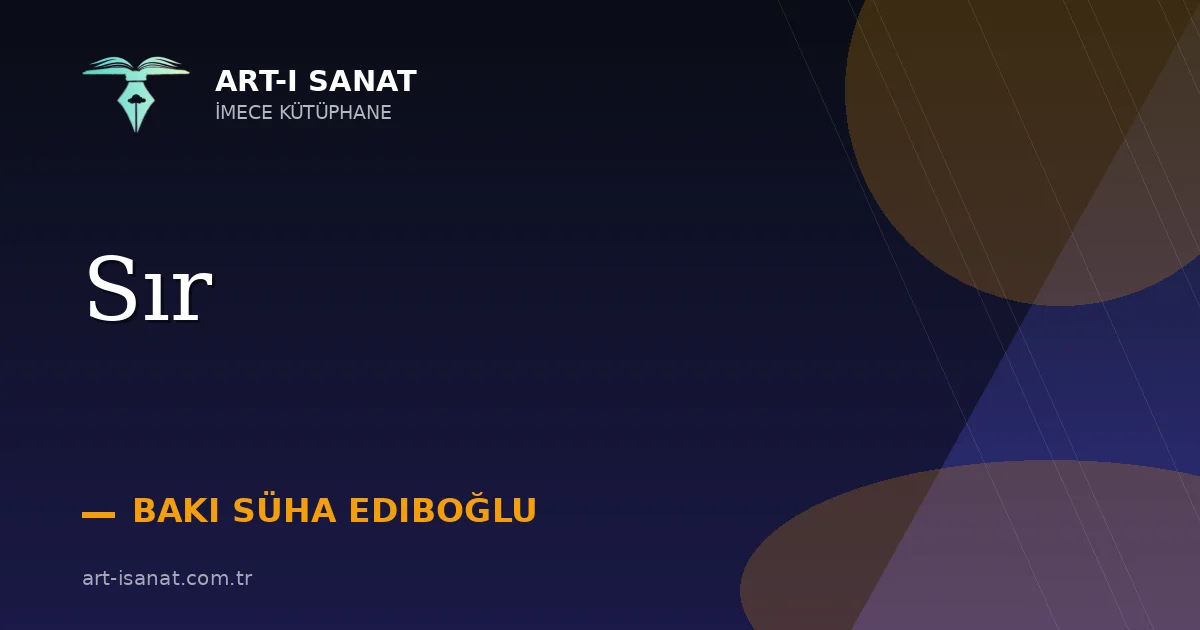 Sır