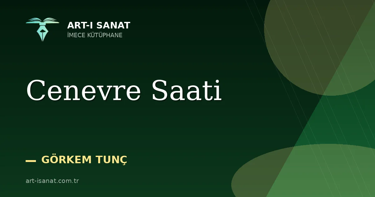 Cenevre Saati