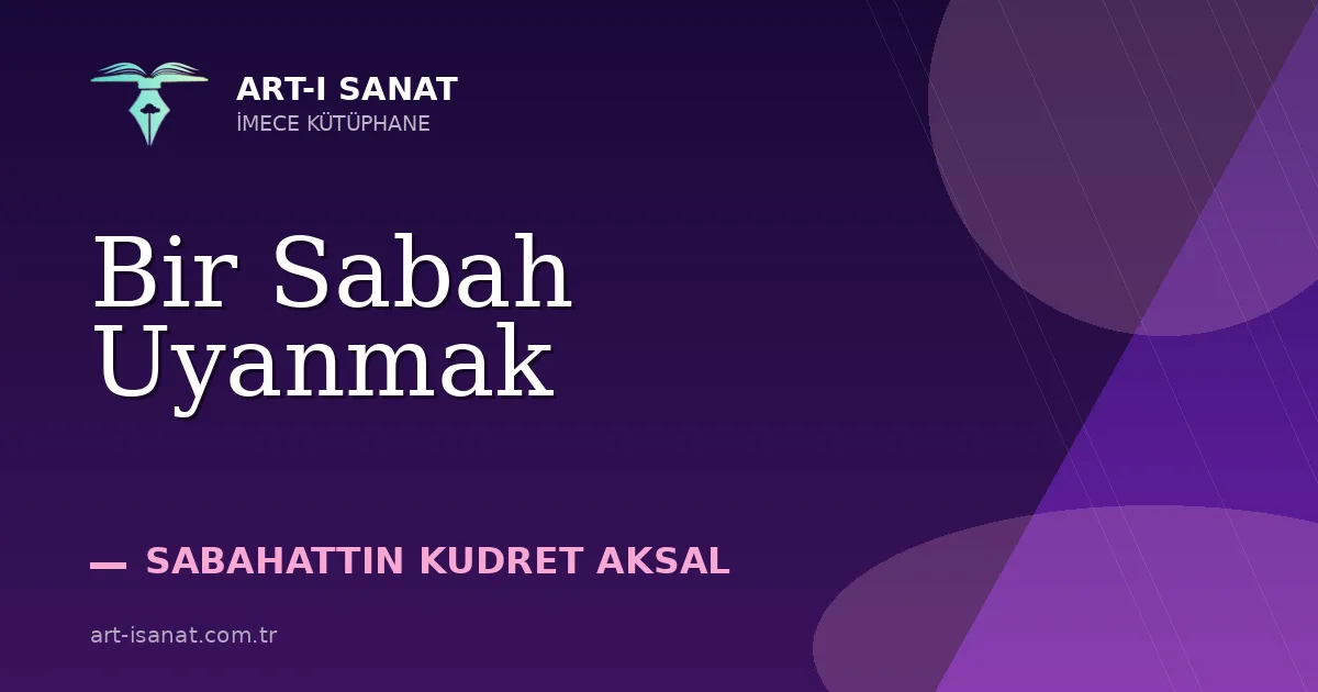 Bir Sabah Uyanmak
