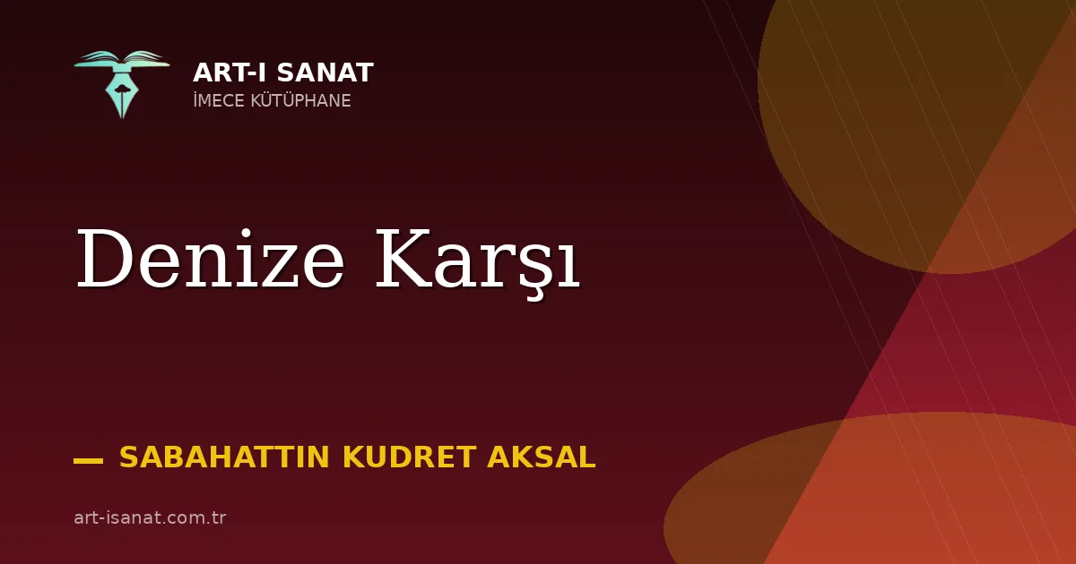 Denize Karşı
