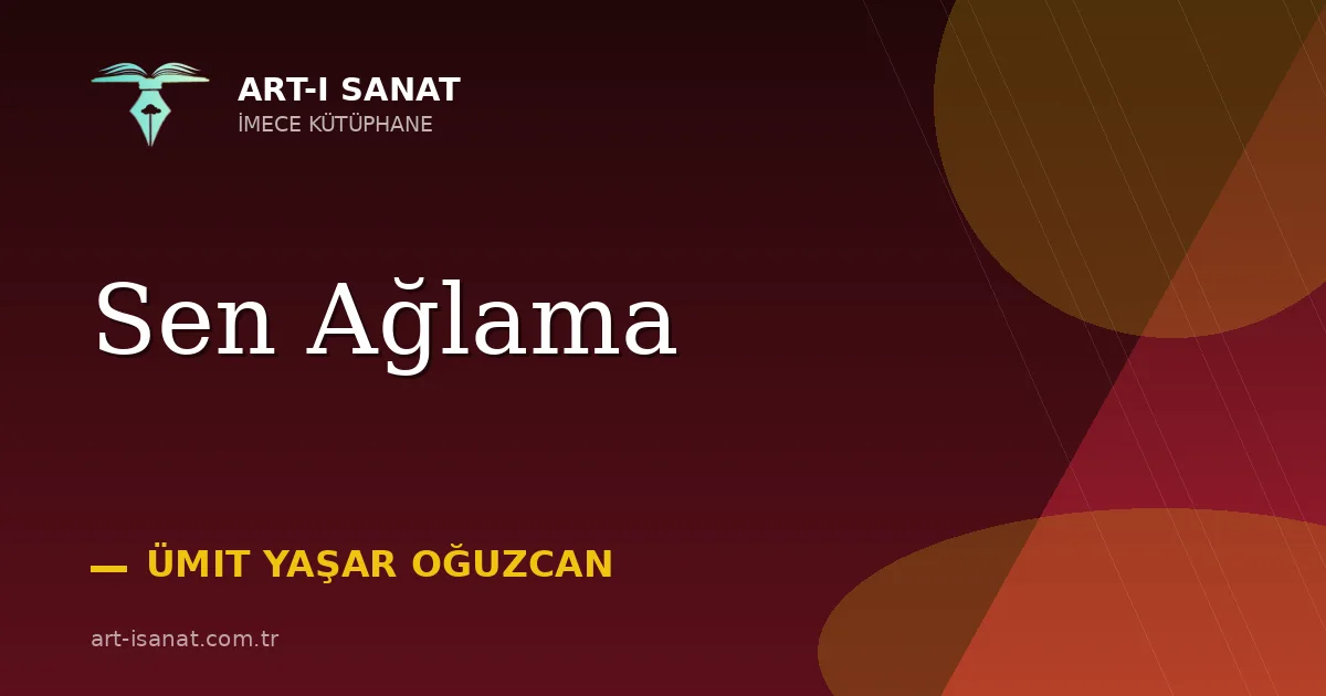 Sen Ağlama