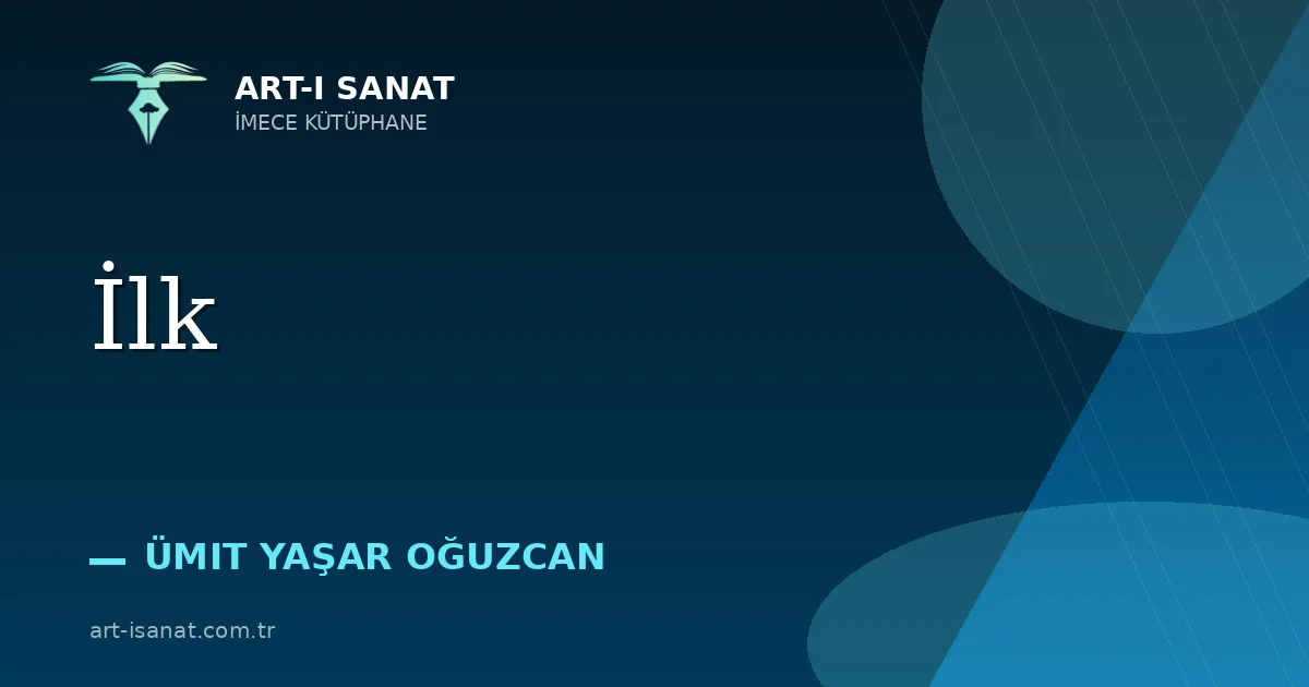 İlk