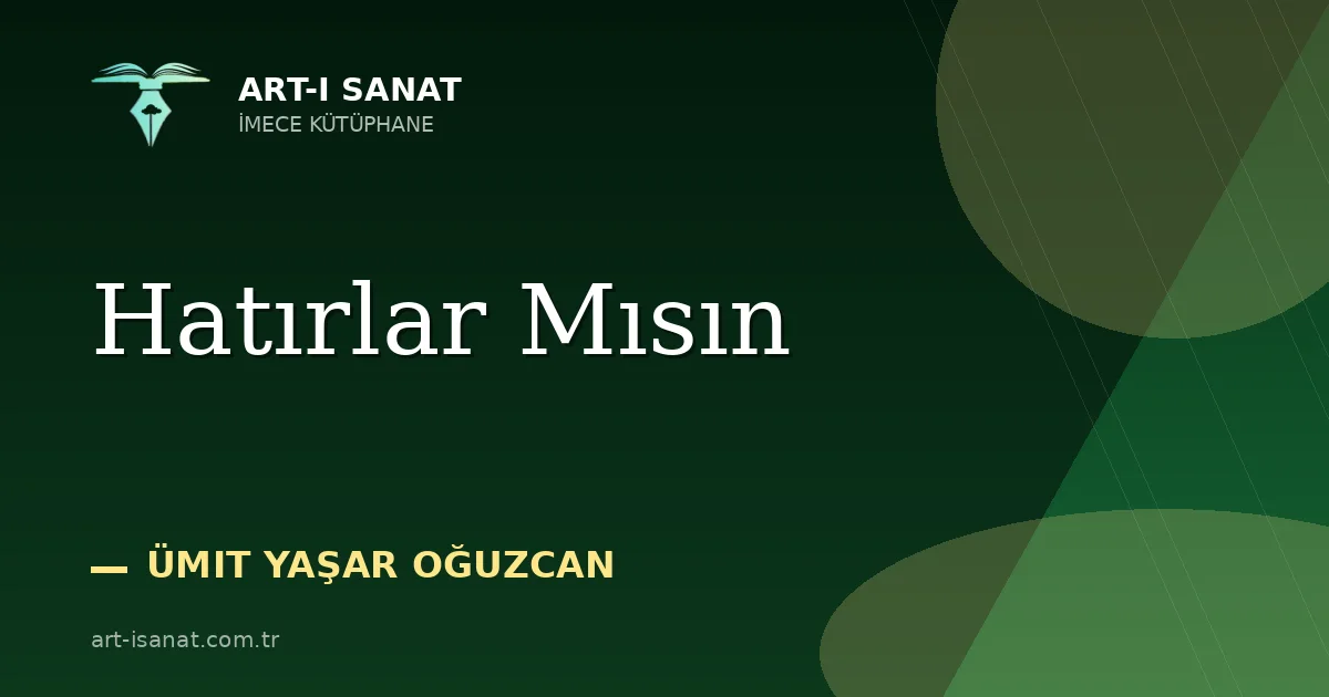 Hatırlar Mısın