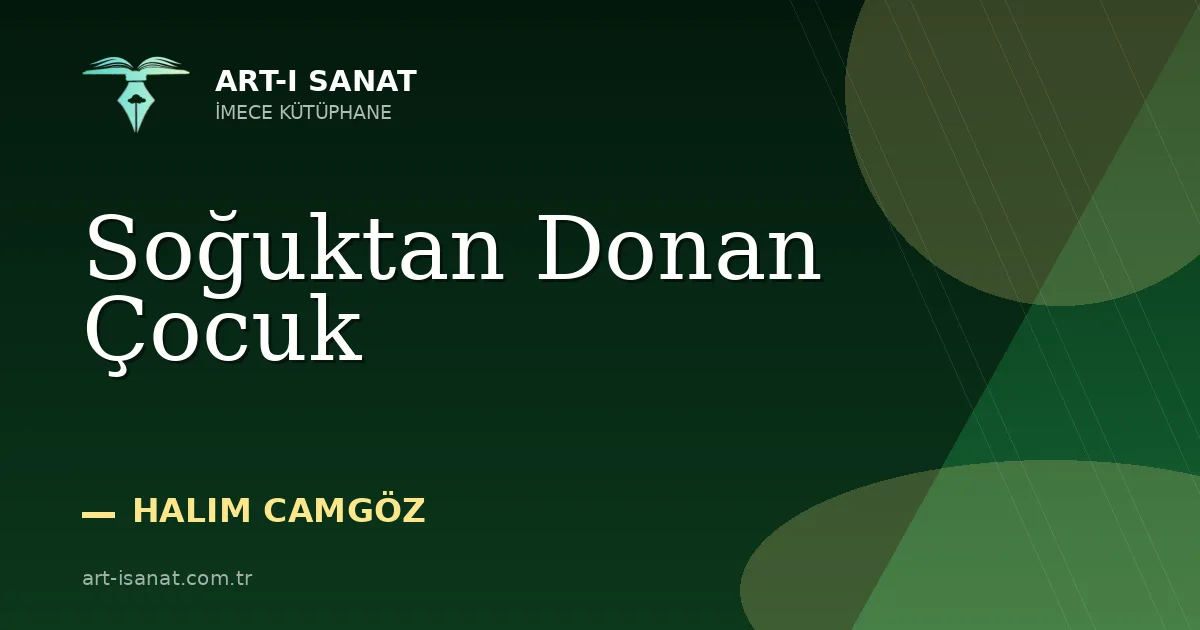 Soğuktan Donan Çocuk