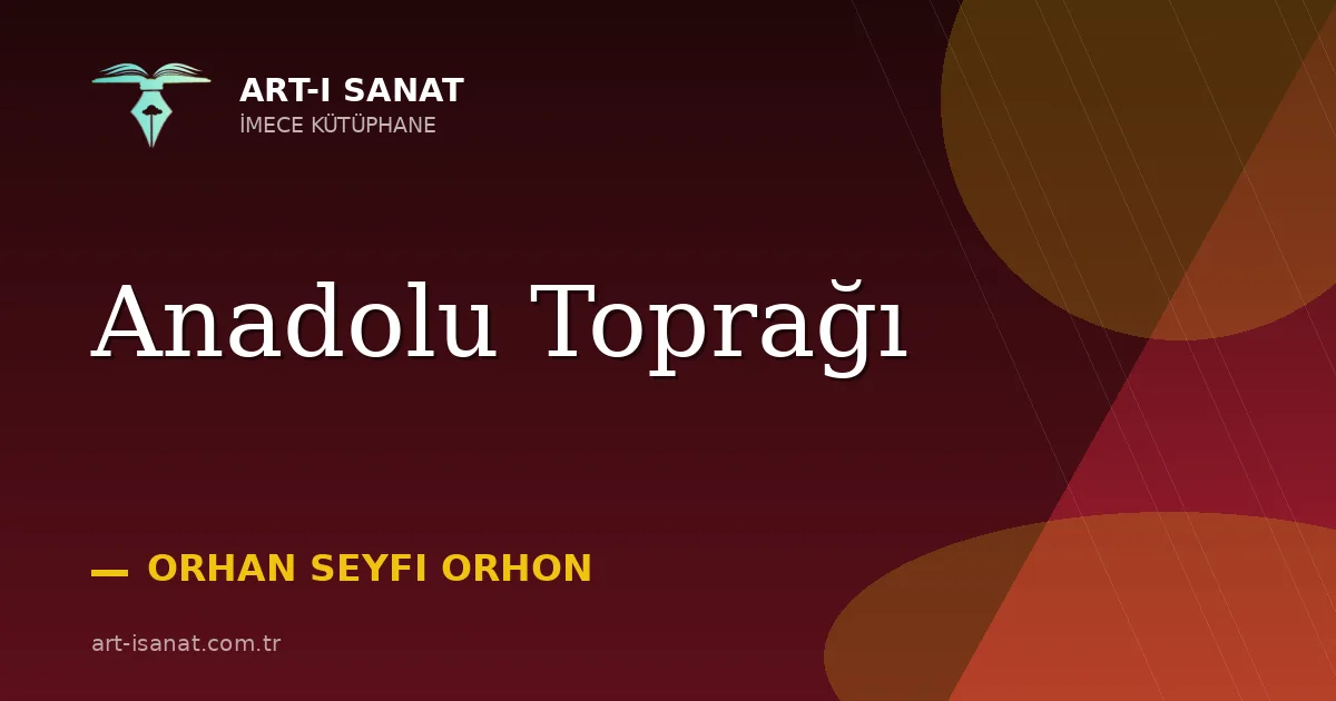 Anadolu Toprağı
