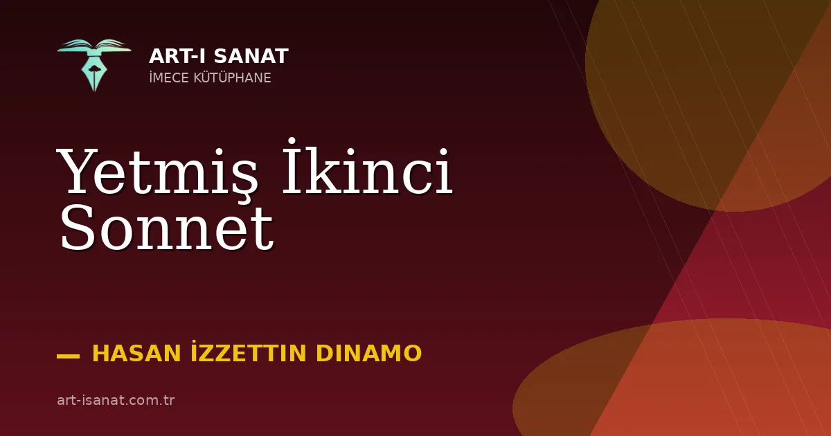 Yetmiş İkinci Sonnet