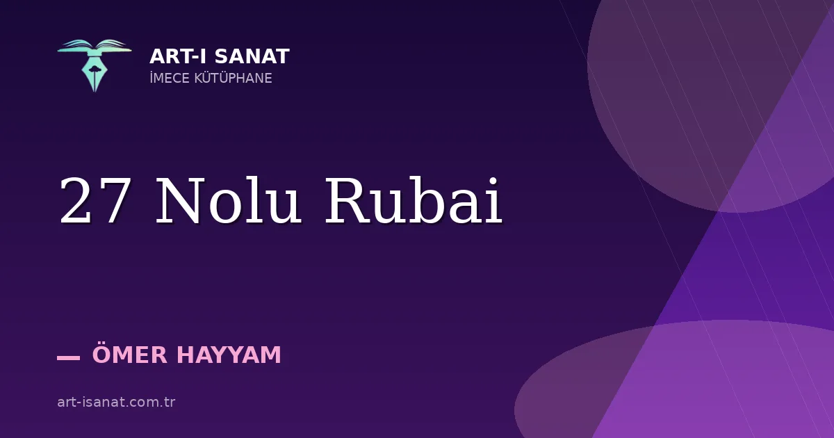 27 Nolu Rubai