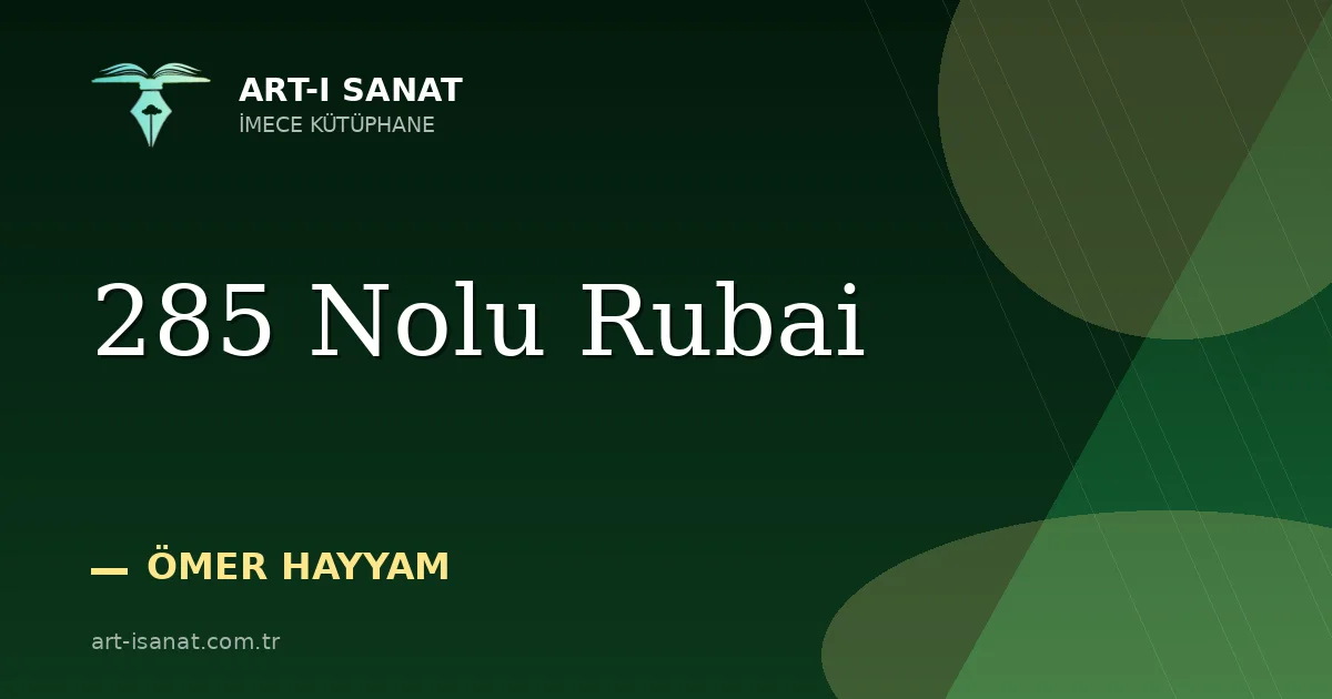 285 Nolu Rubai