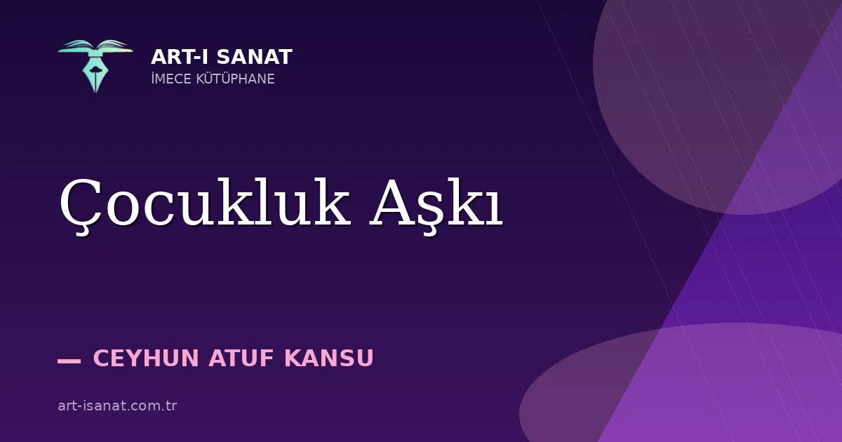Çocukluk Aşkı