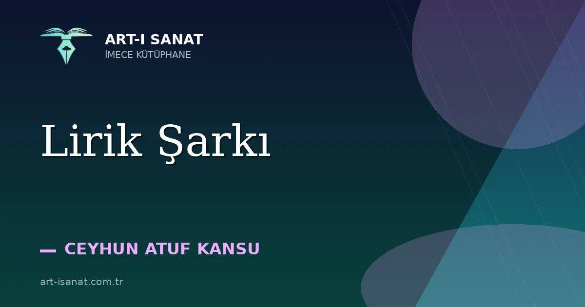 Lirik Şarkı