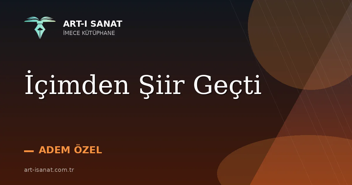 İçimden Şiir Geçti