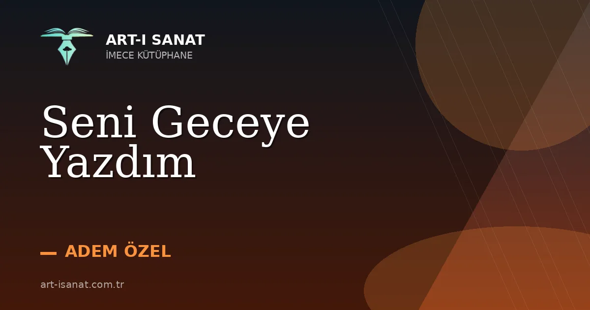Seni Geceye Yazdım