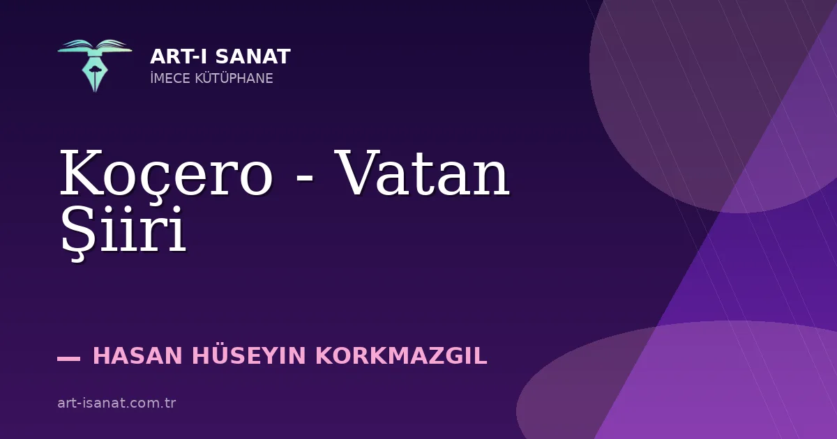 Koçero - Vatan Şiiri