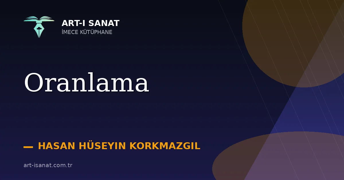 Oranlama