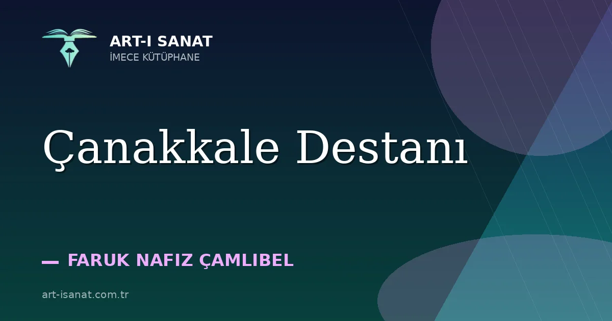 Çanakkale Destanı