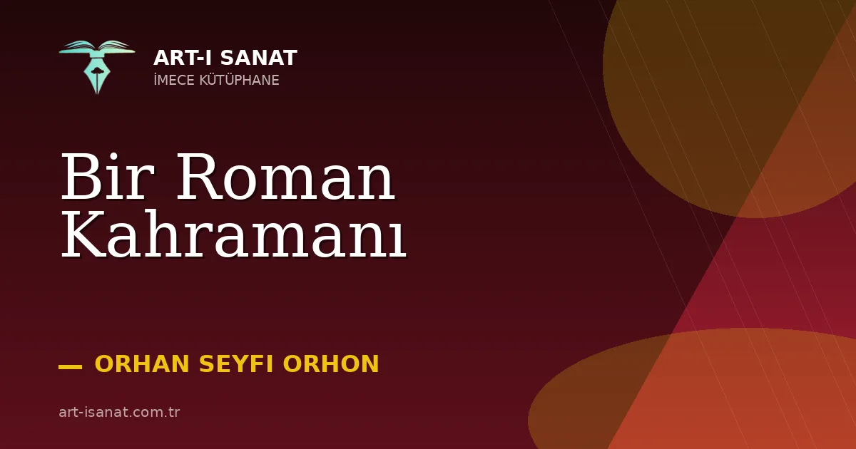 Bir Roman Kahramanı