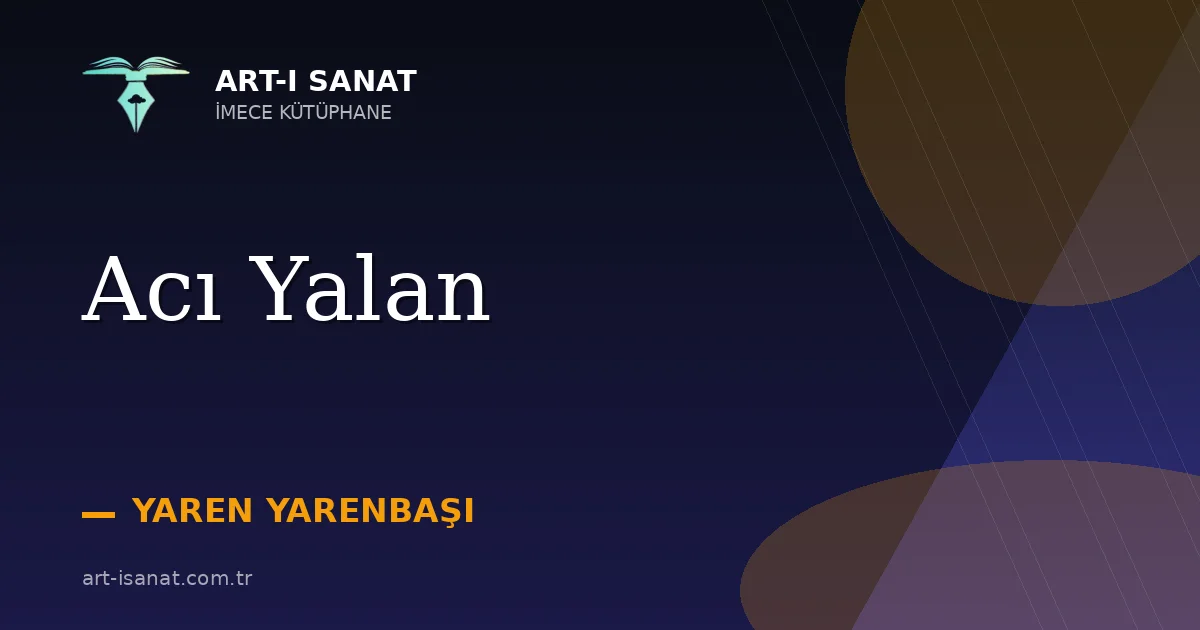 Acı Yalan