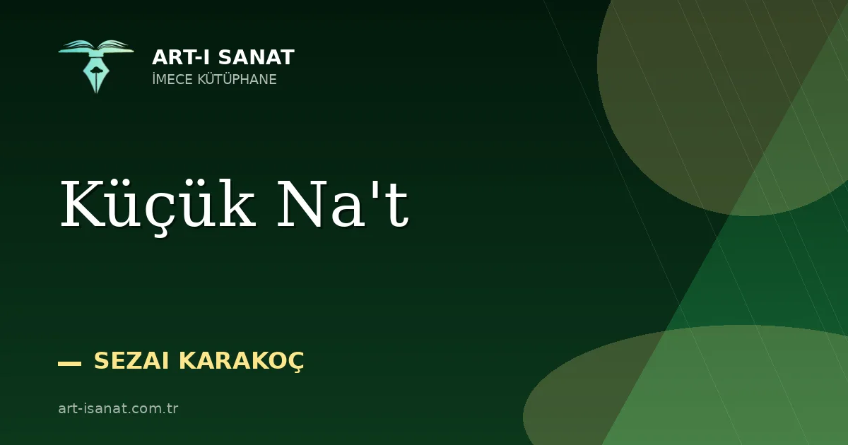 Küçük Na't