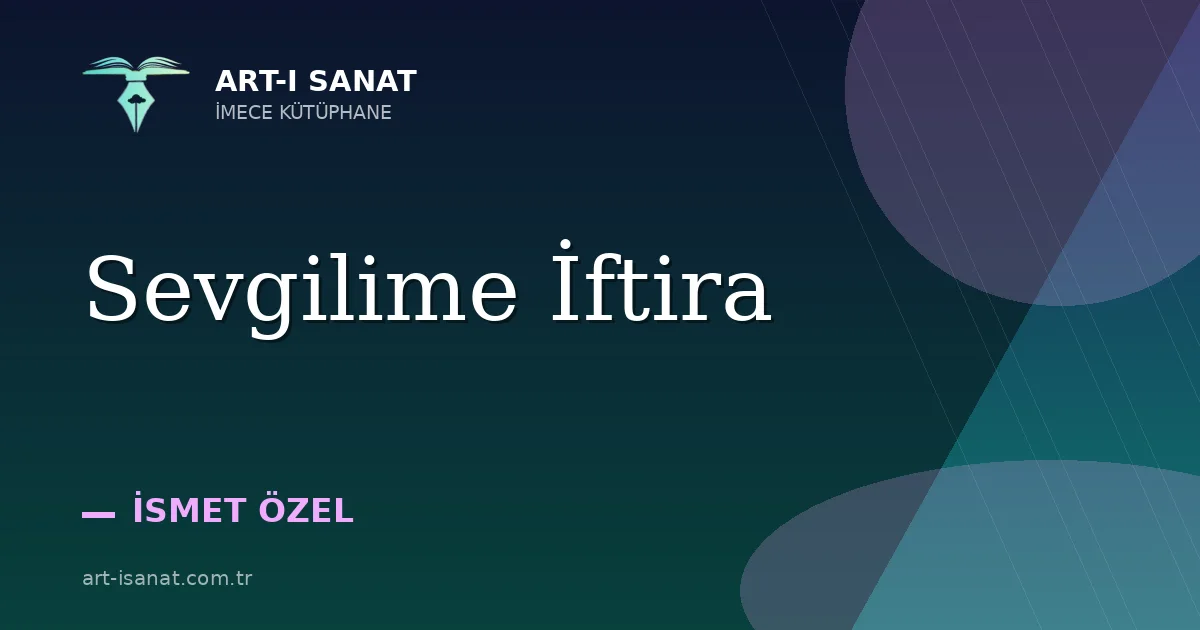 Sevgilime İftira