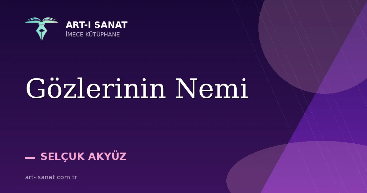 Gözlerinin Nemi