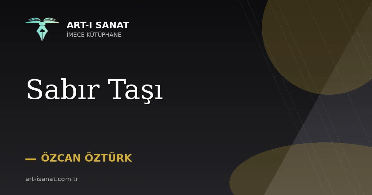 Sabır Taşı