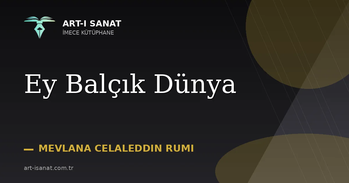 Ey Balçık Dünya