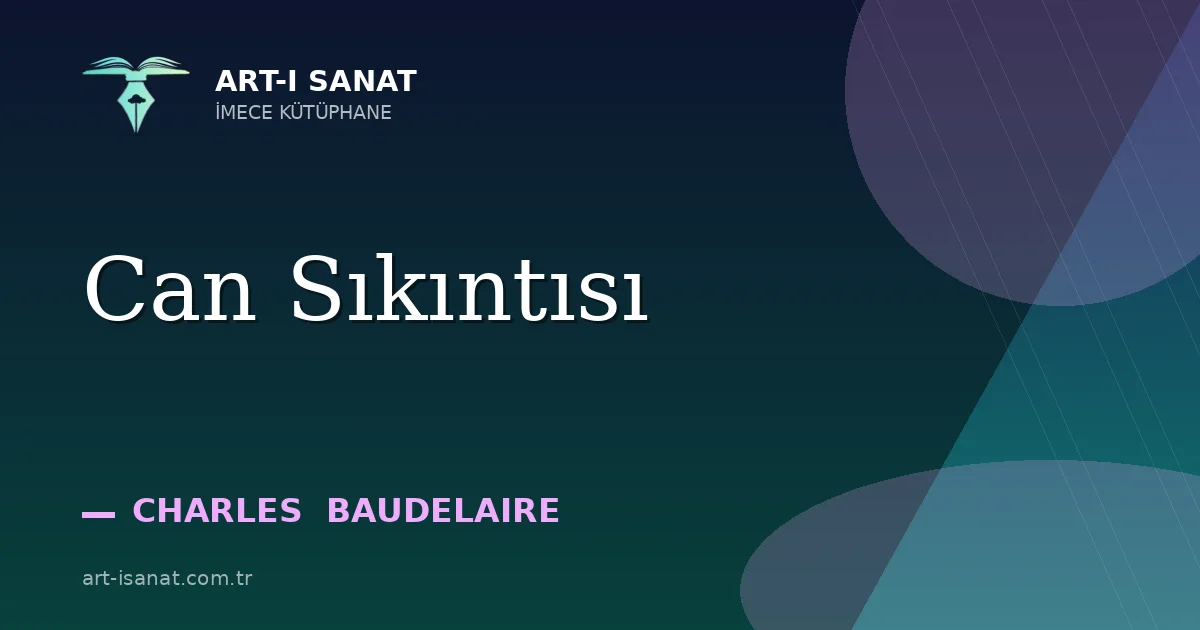 Can Sıkıntısı