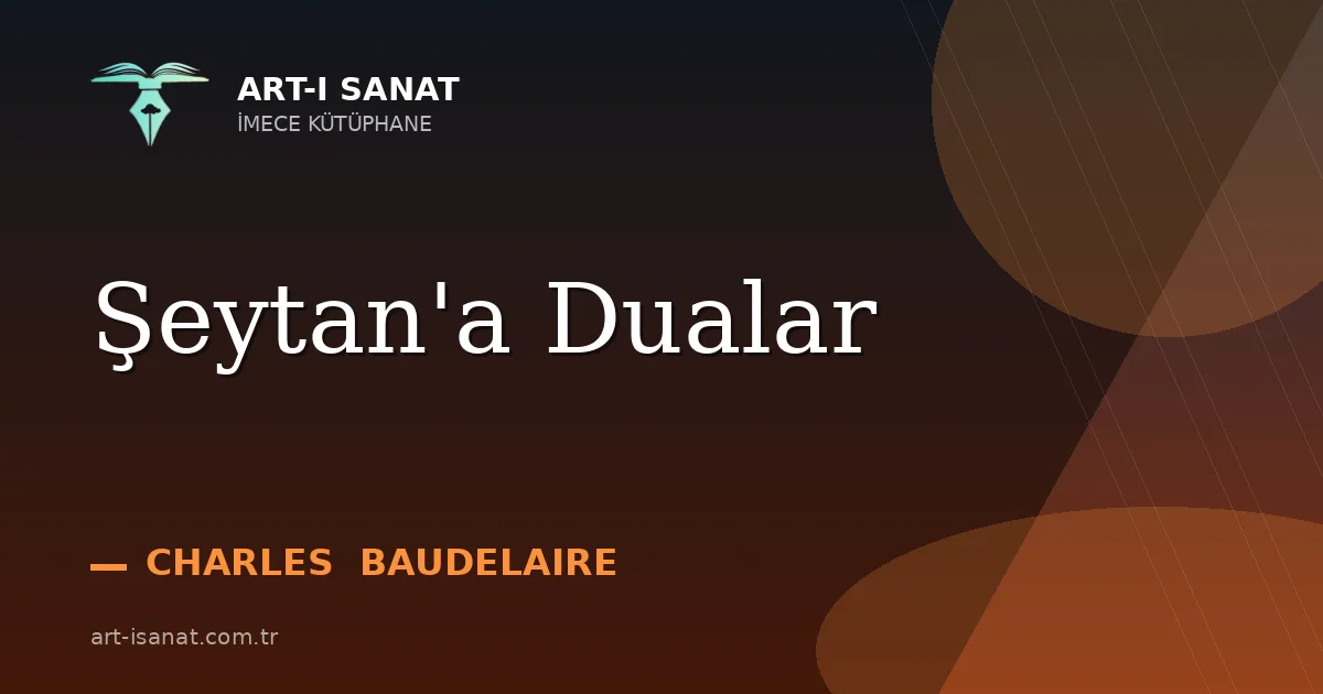Şeytan'a Dualar