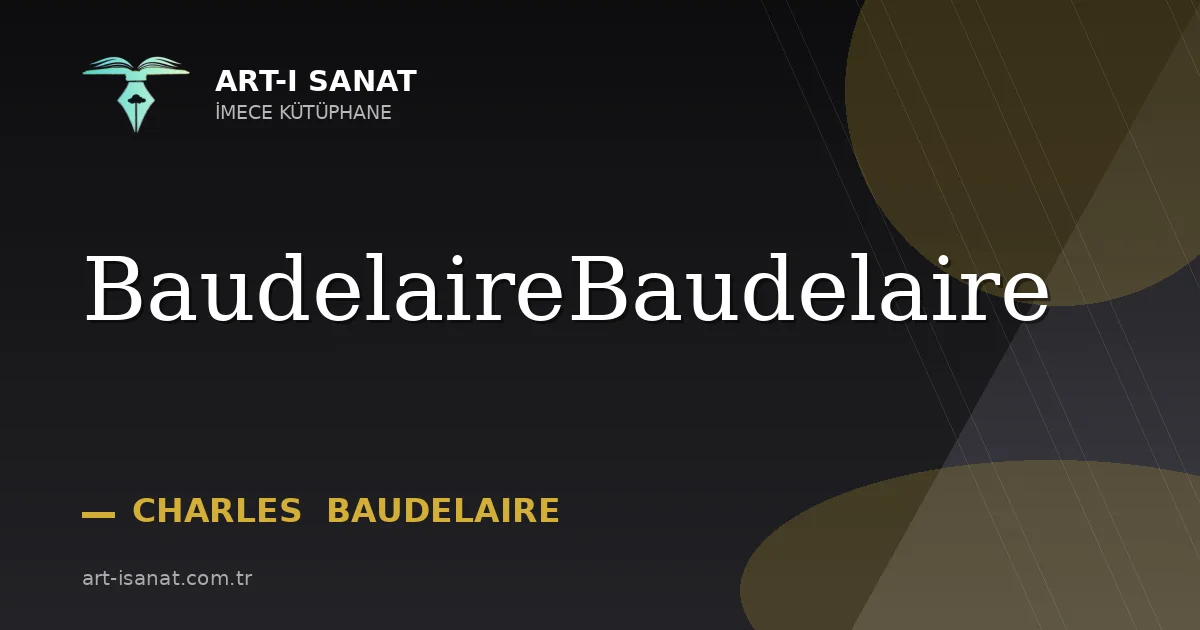 BaudelaireBaudelaire