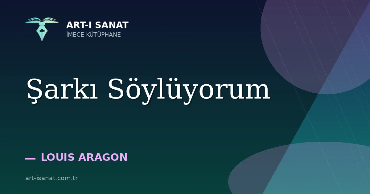 Şarkı Söylüyorum