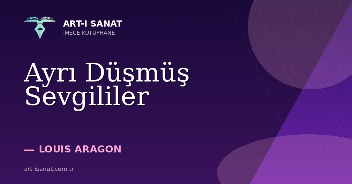 Ayrı Düşmüş Sevgililer