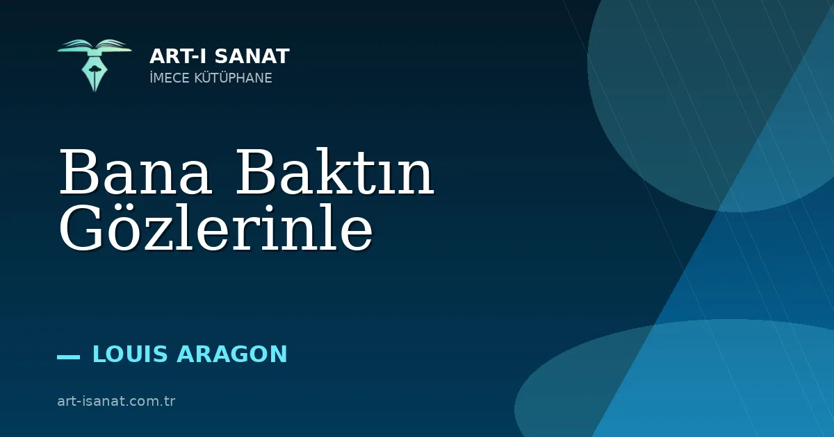 Bana Baktın Gözlerinle