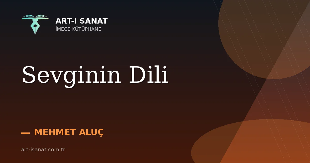Sevginin Dili