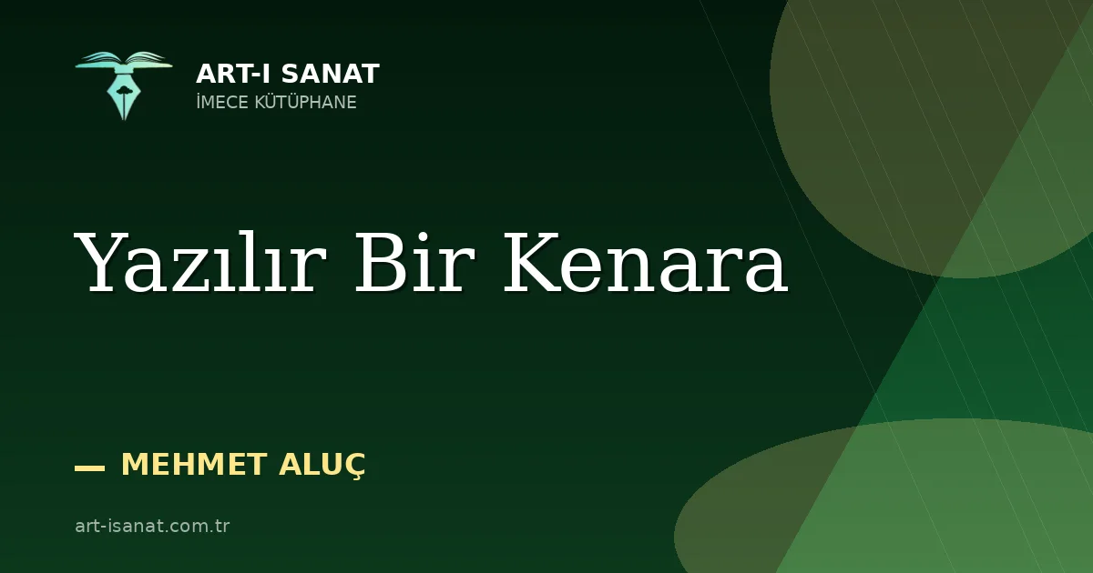 Yazılır Bir Kenara