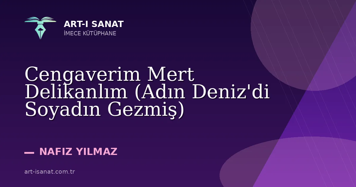 Cengaverim Mert Delikanlım (Adın Deniz'di Soyadın Gezmiş)