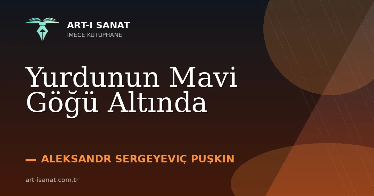Yurdunun Mavi Göğü Altında